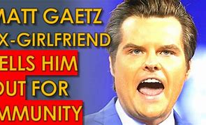 Image result for Gaetz girlfriend immunity