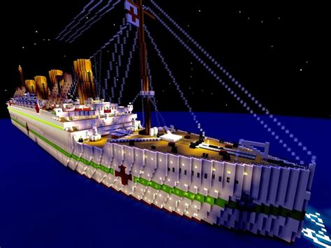 Image result for Minecraft Britannic Ship Tutorial