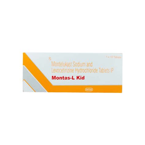 Montas-L Kid Tablet: Uses, Side Effects, Price, Dosage & More Info ...
