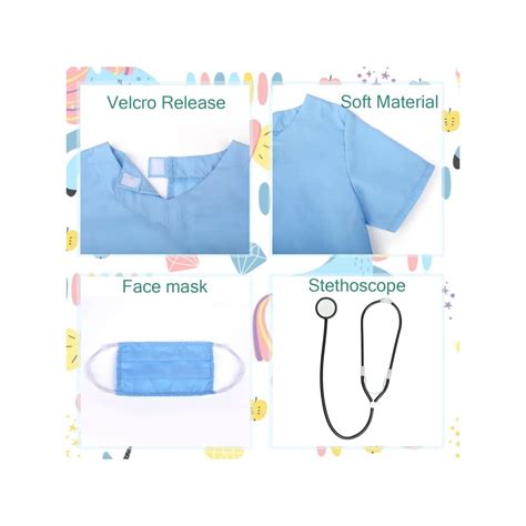 Wizland Child Role Play Costumes,Doctor,Chef Dress India | Ubuy