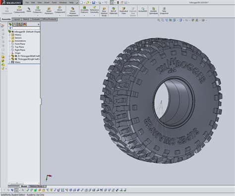 SolidWorks Layout 的图像结果