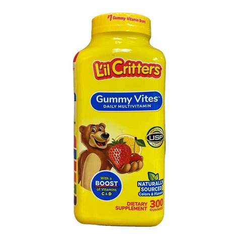 L'il Critters Gummy VITES Complete Multivitamin, 300 Gummies ...