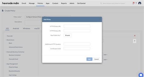Image result for Hexnode Deploy Root Cert iOS
