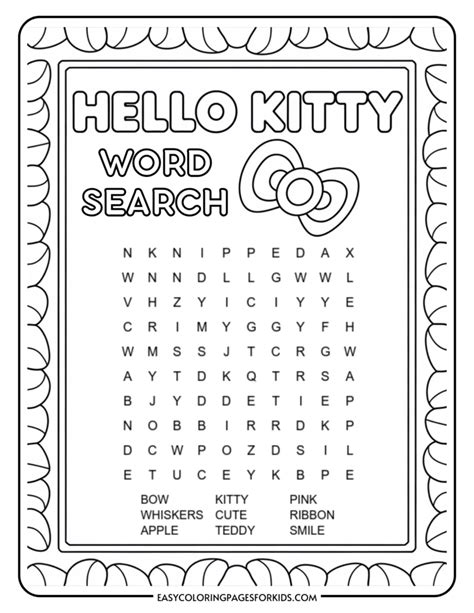 Image result for Word Search Printable Hello
