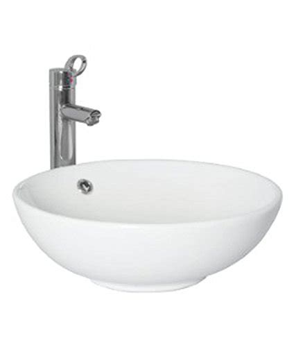 Cera Columbia 7753A Table Top Basin Columbia (White, One Piece ...