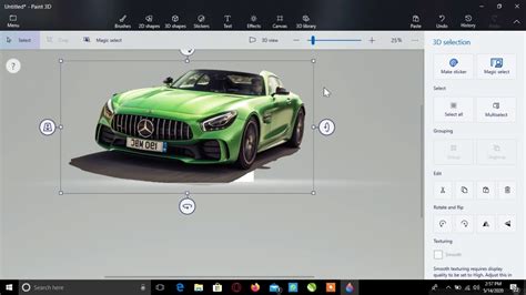 Image result for Using Magic Select in Paint 3D