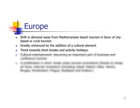 SOLUTION: Cultural Tourism 2: The Geography Of Cultural Tourism - Studypool