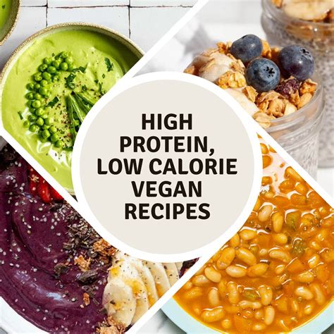 High Protein, Low Calorie Vegan Recipes - We Made This Vegan
