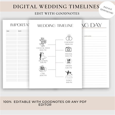 Wedding day timeline template free 60 photos - Astyledwedding.com