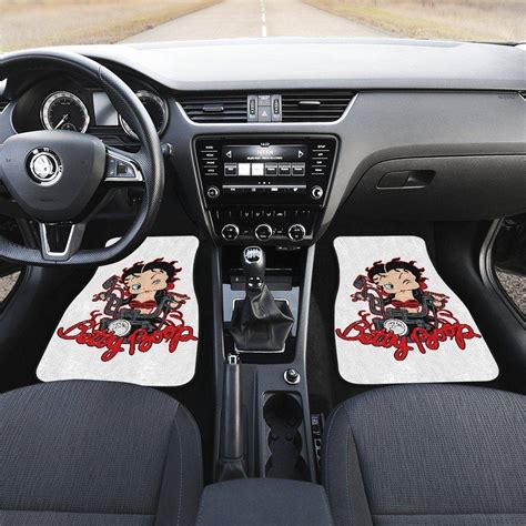 Betty Boop Car Floor Mats – Betty Boop Cartoon Car Floor Mats Fan Gift ...