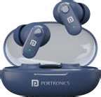 Portronics Harmonics Twins S16 in Ear Earbuds With Mic,24H Playtime ...