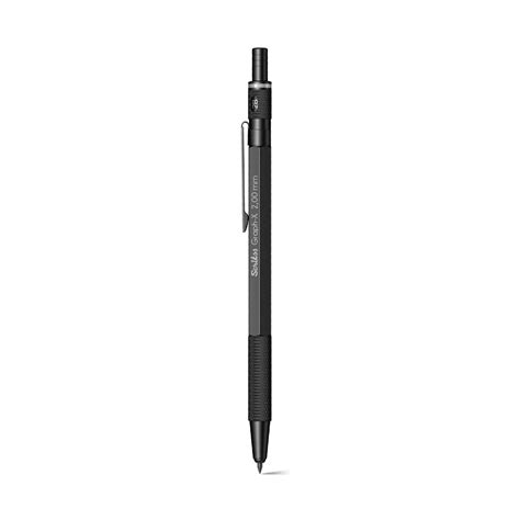 Scrikss | Graph-X | Mechanical Pencil | Matte Black-2mm - SCOOBOO - Scrikss