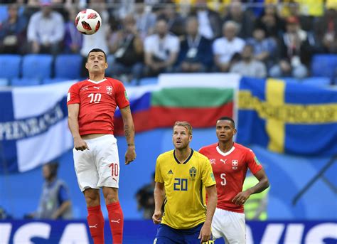 FIFA World Cup 2018: Sweden vs Switzerland, round of 16, in pics