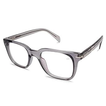 Buy RIO RABBIT HASTING H5 Transparent Grey Full Rim Square Eyeglasses ...