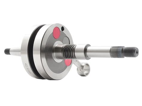 DIO AF27 AF28 フルカウンター ロングクランクシャフト 42.4mm 太軸用 14mm ロングストローク ディオ カスタム パーツ ...