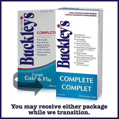 Buckley's Original 'Complete' Cough Syrup - Large 250ml Size | Buy Now with Express ...