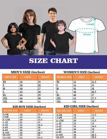 Size Chart – Swarajya Store