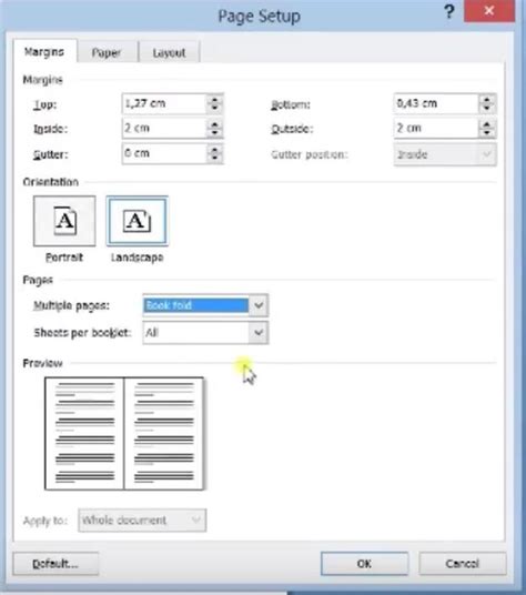Word katern (boekje) overzetten naar A4 - Client software algemeen - GoT