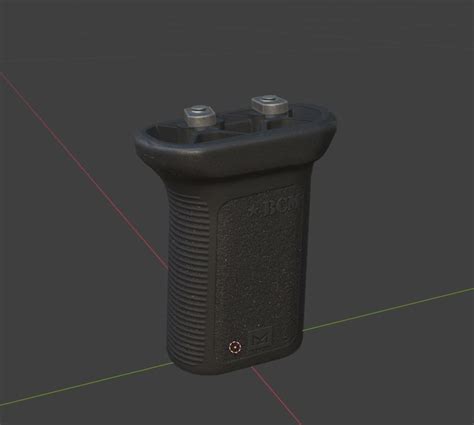 3D Model BCM Vertical Foregrip - TurboSquid 2300123