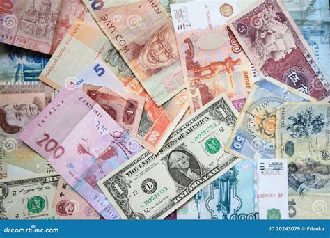 Currencies of Different Countries Stock Image - Image of kyrgyz, china: 20243079