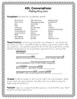 Image result for Making Request ASL