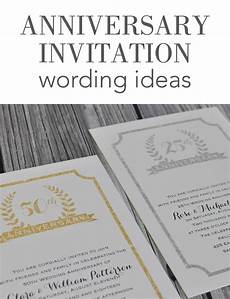 Wedding Anniversary Invite Wording by Wedding Anniversary Invitation Wording Ideas From Wedding Anniversary Invite Wording