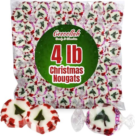 Amazon.com: Brach's Christmas Nougats Mix - 10-oz. Bag Peppermint ...