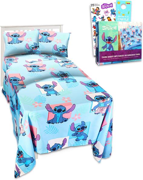 Amazon.com: Stitch Twin Size Bedding Set for Toddlers - Lilo and Stitch ...