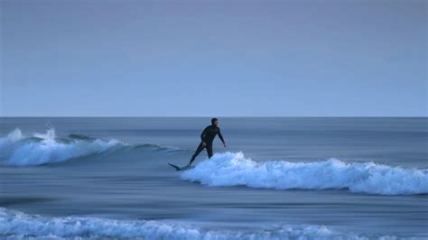Download wallpaper 1920x1080 surfing, waves, sea, board, horizon full ...