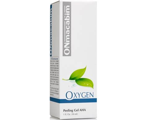 ᐈ Гель-пілінг для очищення обличчя з AHA-кислотами OnMacabim Oxygen ...