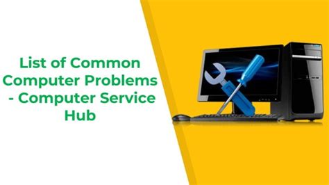Image result for Common Computer Problems