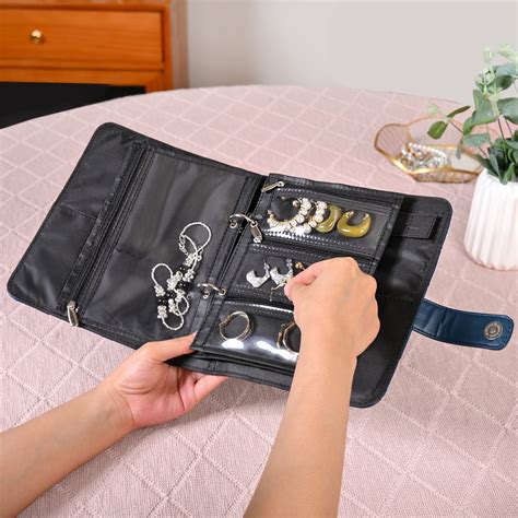Jewellery Organising Pouch Blue Online - Premium Jewellery Organiser ...