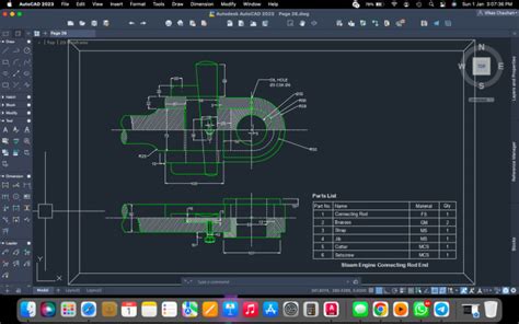 Image result for AutoCAD 2D Mechanical Drawing Tutorial