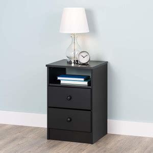 UNITEK FURNITURE 2 Drawer And 1 Self Storage, Side Table, Night Stand ...
