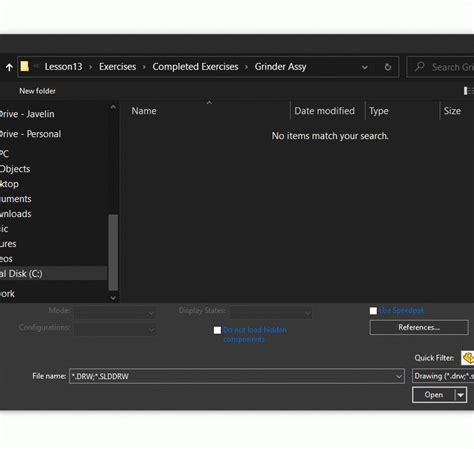 Image result for Files Dialog SolidWorks