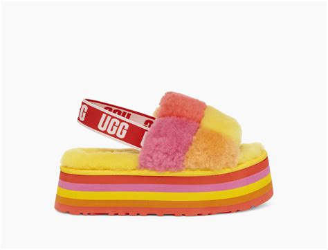 UGG® W Disco Checker Slide for Women | UGG® Ireland