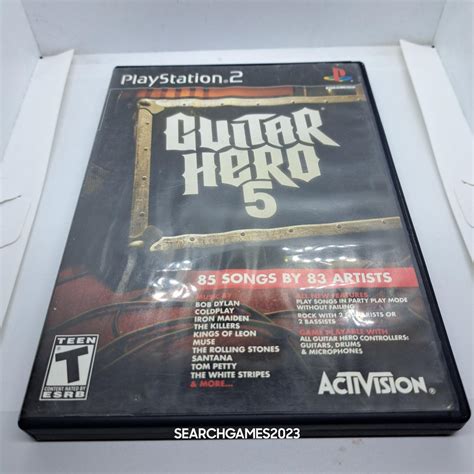 Guitar Hero 5 Tracklist