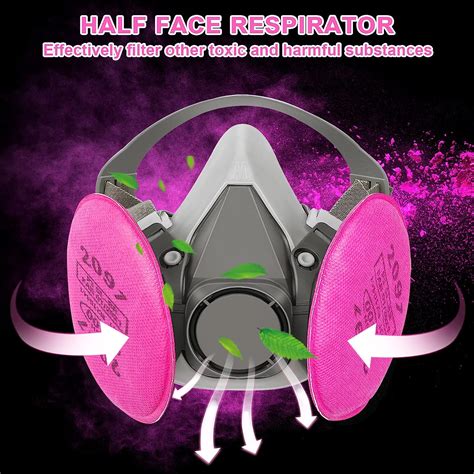 Buy DADUMK Reusable Welding Fume Respirator for Paint, Dust, Chemical ...