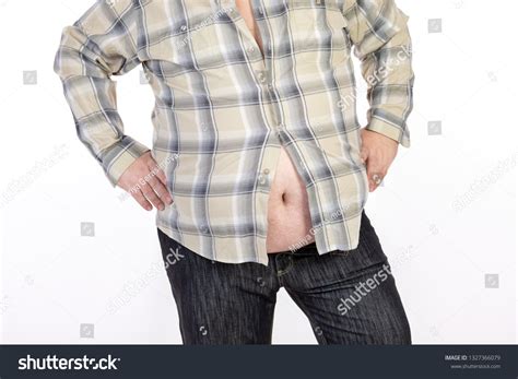 Belly Big Men Obesity Stock Photo 1327366079 | Shutterstock