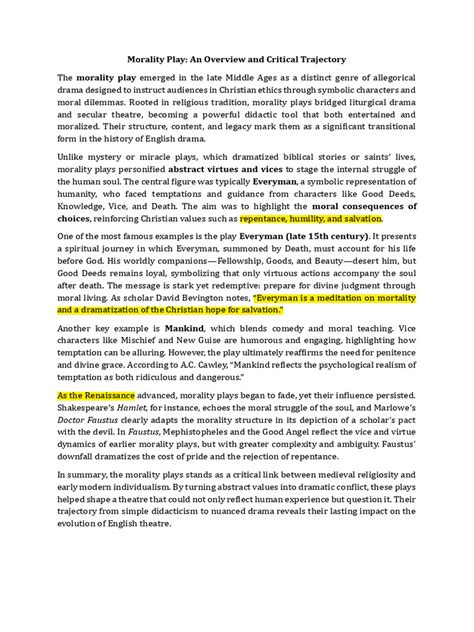 Example of Morality Play 的图像结果