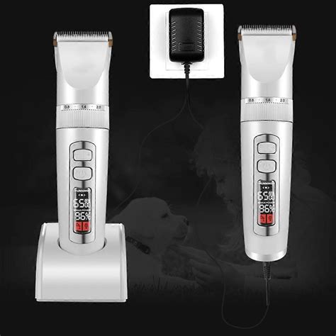 Dog Shaver Clippers Cordless Electric Quiet Hair Clippers Set for Dog ...