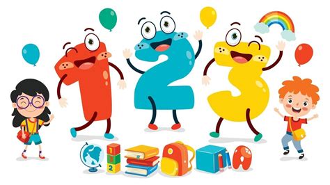 Numbers Cartoon 的图像结果