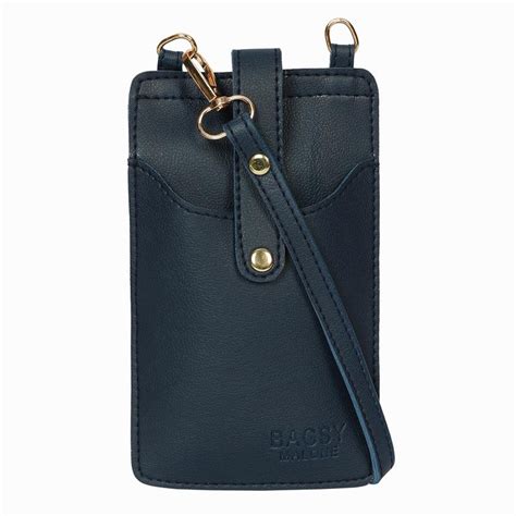 Buy Bagsy Malone Sturdy Mobile Sling Bag - Blue Online
