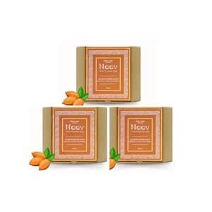 Buy Neev Herbal Handmade Almond Rose Soaps 100% Organic & Chemical-Free ...
