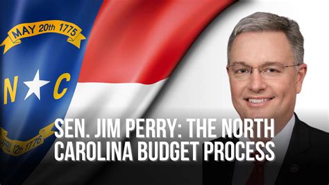 Sen. Jim Perry: The North Carolina Budget Process — Neuse News