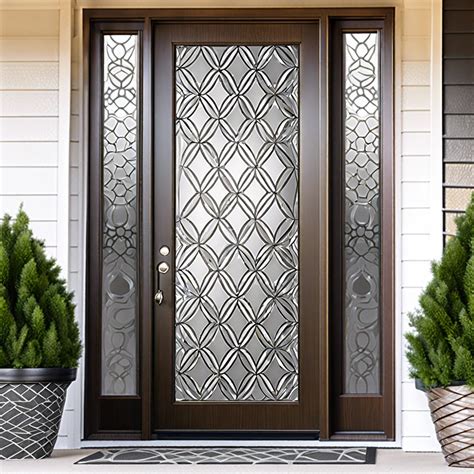 15 Front Door Window Film Ideas to Enhance Your Home's Privacy and Style
