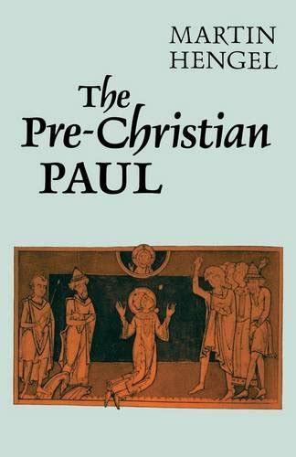 Buy The Pre-Christian Paul Book Online at Low Prices in India | The Pre ...