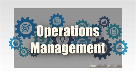What Is Operations Management 的图像结果