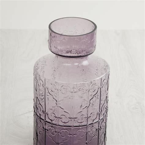 Buy Splendid Texture Embossed Vase from Home Centre at just INR 1199.0