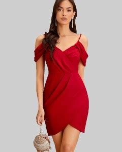 ADDYVERO Women Bodycon Red Dress - Buy ADDYVERO Women Bodycon Red Dress ...
